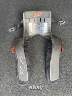 2011 Race Worn Marcus Ambrose used signed Nascar Hans Device. Rare