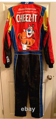 2012-13 Carl Edwards, Tony The Tiger, Frosted Flakes Race Used/worn Drivers Suit