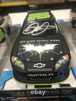 2012 Dale Jr #88 Set Of 3 Diet Dew Dark Knight Autographed 1/24's