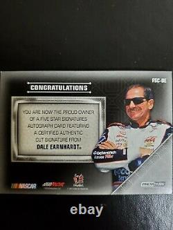 2013 Dale Earnhardt Sr Signed Press Pass 5 Star Autographed Card Very Rare