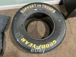 2015 Goodyear Salute Our Troops Coke 600 Charlotte Race Used Casey Mears Tire