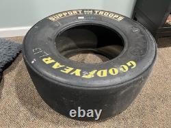 2015 Goodyear Salute Our Troops Coke 600 Charlotte Race Used Casey Mears Tire
