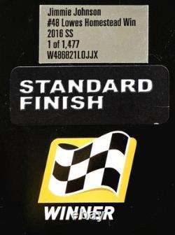 2016 #48 Jimmie Johnson Lowe's SS Homestead Miami Race Win 124 Diecast Action 2016 #48 Jimmie Johnson Lowe's SS Homestead Miami Race Win 124 Diecast Action