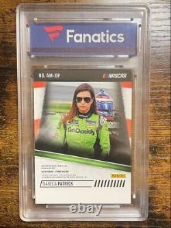 2018 Panini Prime Danica Patrick Auto Race-Used Patch Relic 01/10 #AM-DP