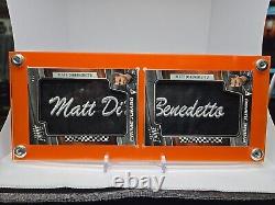 2019 Prime Racing Matt DiBenedetto Full Name Plate Jumbo Patches 1/2 &2/2 #MD-P