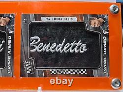 2019 Prime Racing Matt DiBenedetto Full Name Plate Jumbo Patches 1/2 &2/2 #MD-P