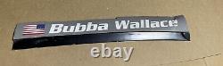 2020 Bubba Wallace #43 Air Force Warthog Nascar Race Used Sheetmetal Name Rail