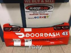 2020 Bubba Wallace 43 DoorDash Nascar Race Used Sheetmetal Rear Bumper