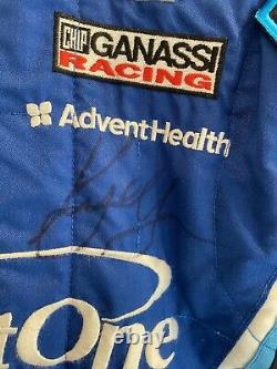 2020 Kyle Larson Autographed Race Used Driver Firesuit Nascar Champion