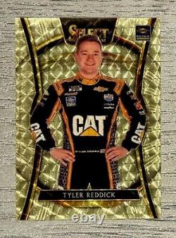 2020 Panini Chronicles Racing #1/1 Tyler Reddick Select Gold Vinyl Rookie Card