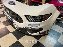 2021 Chase Briscoe Rookie High Point Nascar Race Used Sheetmetal 14 Nose