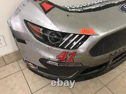 2021 Cole Custer SHR Mustang 41 Stewart Haas Nascar Race Used Sheetmetal Nose