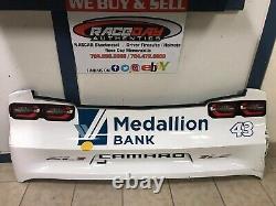 2021 Erik Jones RPM #43 Medallion Bank Nascar Race Used Sheetmetal Rear Bumper