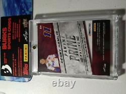 2021 Panini Chronicles Prime Racing 1/1 Sunoco Jumbo Patch Denny Hamlin