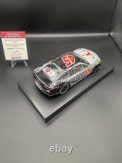 2022 Kurt Busch #45 Autographed Jordan Brand Kansas Race Win 124th Nascar