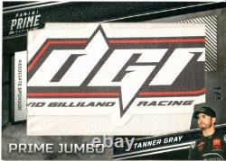 2023 PRIME Jumbo David Gilliland Racing Patch Tanner Gray 1 of 1 NASCAR