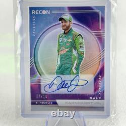 2023 Panini Chronicles Recon Autographs Holo Silver #3 Dale Earnhardt Jr 07/10