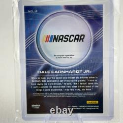 2023 Panini Chronicles Recon Autographs Holo Silver #3 Dale Earnhardt Jr 07/10