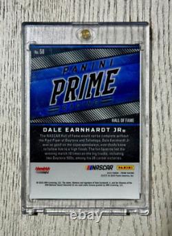 2023 Panini Prime Racing Dale Earnhardt Jr. #1/1 Hall of Fame Holo Platinum Blue