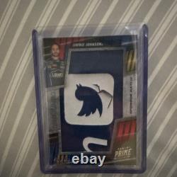 2023 Panini Prime Racing Prime Jumbo Sponsor Patch Jimmie Johnson NASCAR #JJ