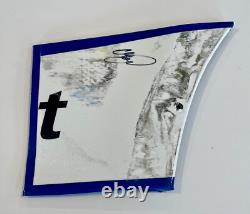 2024 Chase Elliott The Clash Napa Signed Race Used 10x7 Sheetmetal Piece (O)