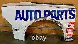 2024 Chase Elliott The Clash Napa Signed Race Used 10x7 Sheetmetal Piece (O)