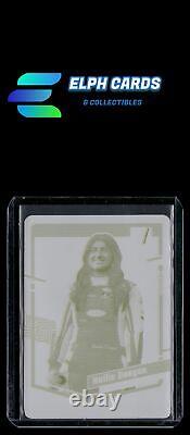 2024 Donruss Racing #51 Hailie Deegan Printing Plate 1/1