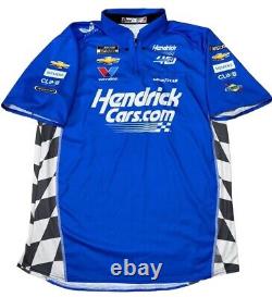 2024 Kyle Larson Nascar Pit Crew Shirt Hendrick Cars 2XL Chevy Castore Blue
