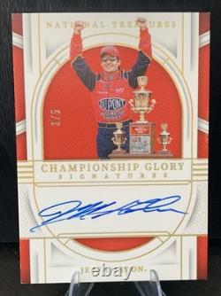 2024 National Treasures Racing Jeff Gordon Championship Glory Signatures Auto /5
