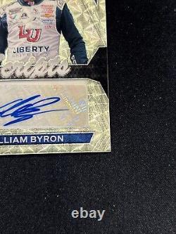 2024 Panini Prizm Nascar Racing William Byron Gold Vinyl 1/1