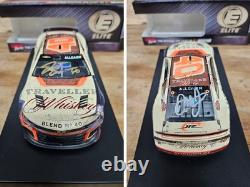 2025 Justin Allgaier Duel Autographed Dale Jr Traveller Whiskey Raced Version