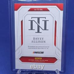 2025 National Treasures Racing Davey Allison #TS-DAL Treasured Swatches Gold