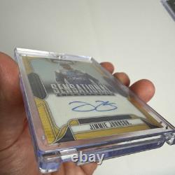 2025 Panini NASCAR Prizm 10/10 Jimmie Johnson Sensational Signatures GOLD AUTO