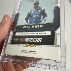 2025 Panini NASCAR Prizm 10/10 Jimmie Johnson Sensational Signatures GOLD AUTO