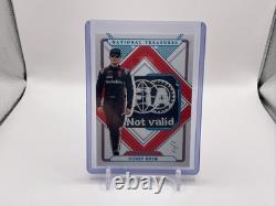 2025 Panini National Treasures Racing Corey Heim 1/1 Platinum Race Used NASCAR