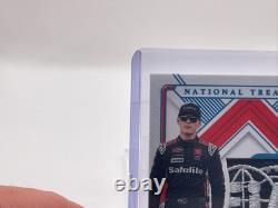 2025 Panini National Treasures Racing Corey Heim 1/1 Platinum Race Used NASCAR