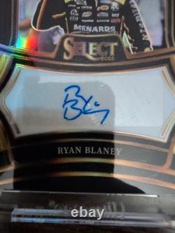2025 Panini Select NASCAR Racing Ryan Blaney Black Auto 1/1 #S-RBY