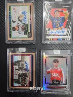 2025 Panini Turn Four Racing Lot 41 cards (Numbered, Relics, Autos) NASCAR