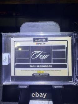 2025 Turn Four Toni Breidinger Jumbo Patches Platinum Blue 1/1