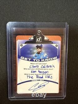 2026 Donruss NASCAR Corey Day Get To Know On-Card Auto Autograph GTK-CDY SSP