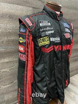 228 NASCAR 2pc Team Issued Race Used Fire Suit 3-4/5 Size C40/W30/L28