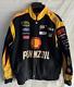 22 Joey Logano Official Nascar Racing Jacket Pennzoil Black/yellow Large