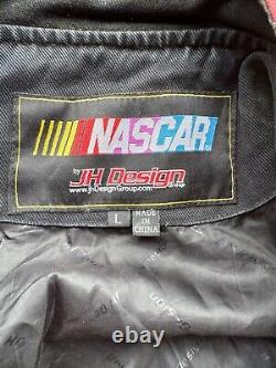 22 Joey Logano Official Nascar Racing Jacket Pennzoil Black/Yellow Large