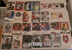 26 Card Nascar Race Used Relic & Auto Lot Legends Rc Panini Press Pass