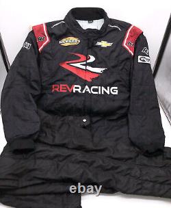 2XL 40W x 33L Nascar Pit Crew Firesuit SFI Race Used REV RACING K1 Racing Chevy