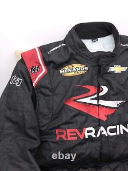 2XL 40W x 33L Nascar Pit Crew Firesuit SFI Race Used REV RACING K1 Racing Chevy