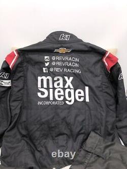 2XL 40W x 33L Nascar Pit Crew Firesuit SFI Race Used REV RACING K1 Racing Chevy