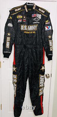 2XL 40W x 36L Nascar Pit Crew Firesuit U. S. Army Nemechek MB2 Racing Chevrolet