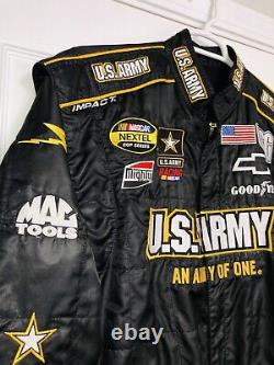 2XL 40W x 36L Nascar Pit Crew Firesuit U. S. Army Nemechek MB2 Racing Chevrolet