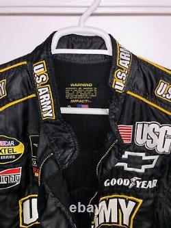 2XL 40W x 36L Nascar Pit Crew Firesuit U. S. Army Nemechek MB2 Racing Chevrolet